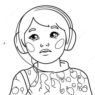 Komi Can T Communicate Coloring Page 42571-35468