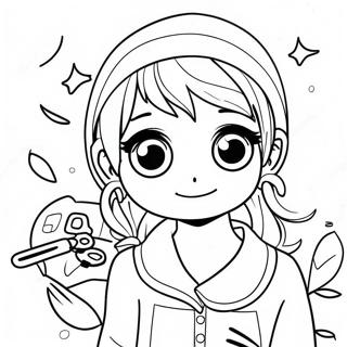 Saiki K Coloring Page 42581-35271