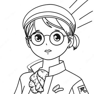 Saiki K Coloring Page 42581-35469