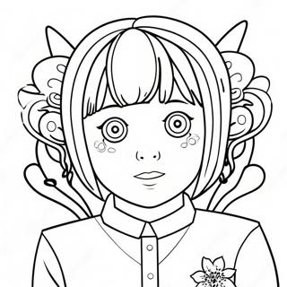 Saiki K Coloring Page 42581-35470