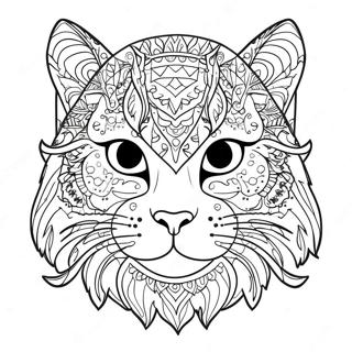 Wild Cat Coloring Page 42591-35477