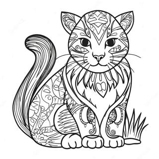 Wild Cat Coloring Page 42591-35479