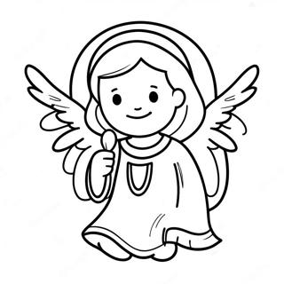 A Is For Angel Bible Coloring Page 42672-35544