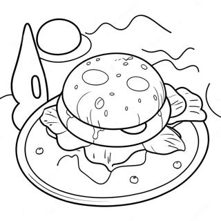 Green Eggs And Ham Coloring Page 4270-3443