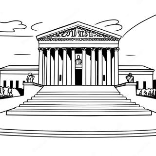 Supreme Court Justice Coloring Page 42742-35596