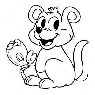 Disney Animal Coloring Page 42761-35614