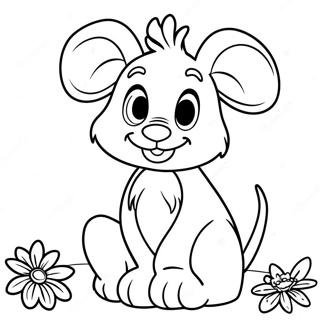 Disney Animal Coloring Page 42761-35615