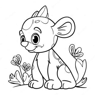 Disney Animal Coloring Page 42761-35616