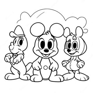 Disney Doorables Coloring Page 42781-35618