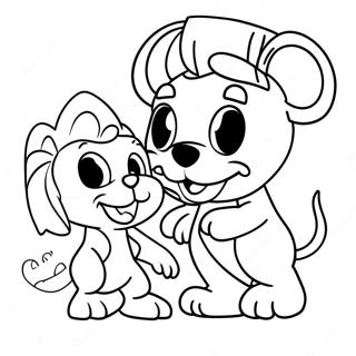 Disney Doorables Coloring Page 42781-35619