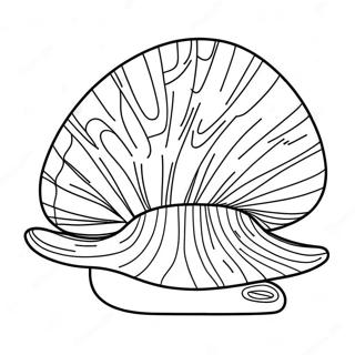 Clam Coloring Page 42801-35647