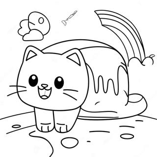 Nyan Cat Coloring Page 42821-35655