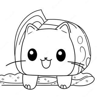 Nyan Cat Coloring Page 42821-35656