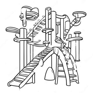 Marble Run Coloring Page 42831-35672