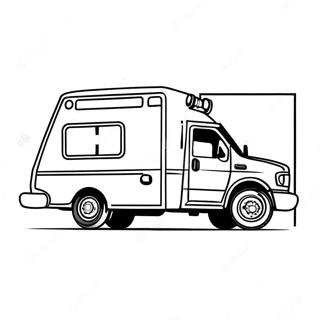 Emt Ambulance Coloring Page 42901-35726