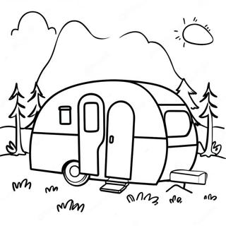 Happy Camper Coloring Page 42961-35783