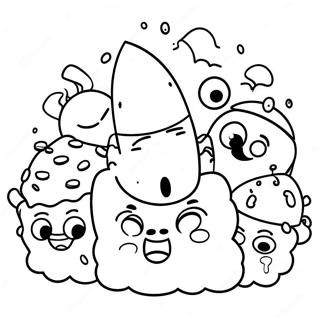 Grossery Gang Coloring Page 42981-35788