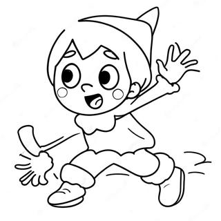 Jack Frost In Action Coloring Page 42992-35800