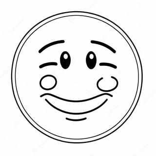 Happy Face And Sad Face Coloring Page 43022-35832