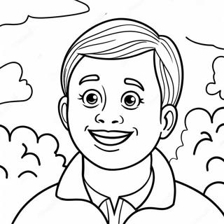 Matthew With A Big Smile Coloring Page 43052-35845