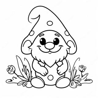 Easter Gnome Coloring Page 43082-35868