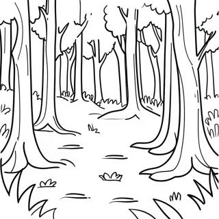 Forest Coloring Page 4310-3475