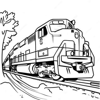 Csx Train Coloring Page 43172-35930