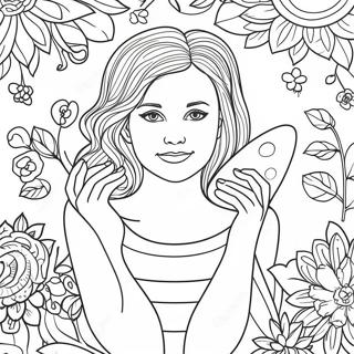 Self Care Mental Health Coloring Page 43182-35942