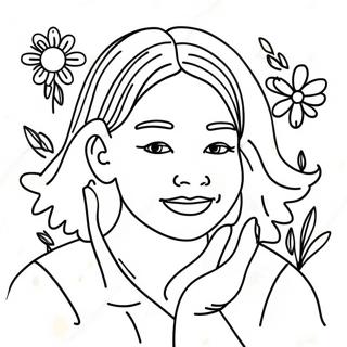 Self Care Mental Health Coloring Page 43182-35944