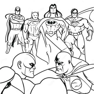 Dc Superheroes Coloring Page 431-344