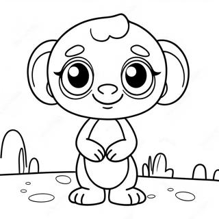 Plim Plim In A Colorful Adventure Coloring Page 43203-35964