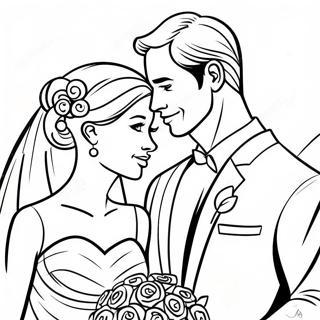 Wedding Day Wedding Coloring Pages