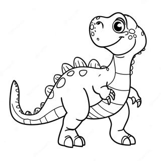 Big Dinosaur Coloring Page 43242-35986