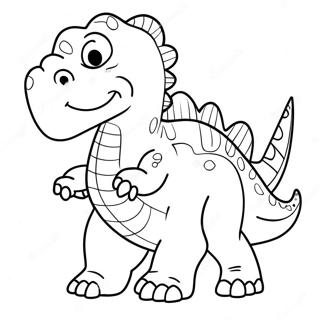 Big Dinosaur Coloring Page 43242-35987