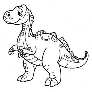 Big Dinosaur Coloring Page 43242-35988