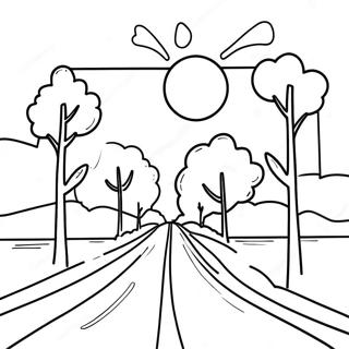 Road Coloring Page 43262-36003