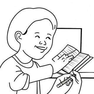 Special Needs Students Coloring Page 43282-36018