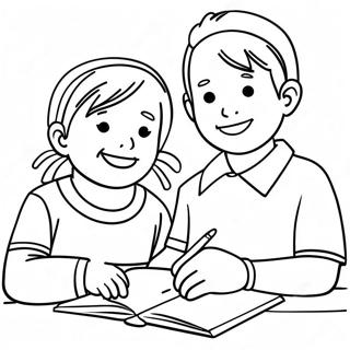 Fun Special Needs Students Coloring Page 43283-36025