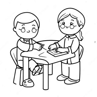 Fun Special Needs Students Coloring Page 43283-36026