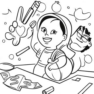 Fun Special Needs Students Coloring Page 43283-36027