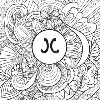 Lululemon Logo Coloring Page 43292-36031