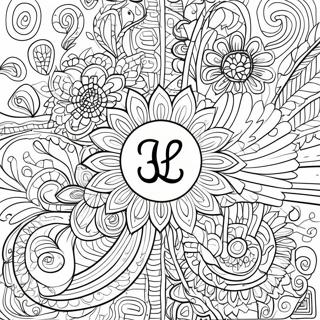 Lululemon Logo Coloring Page 43292-36032