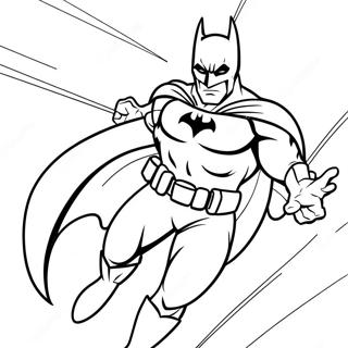 Batman In Action Coloring Page 432-345