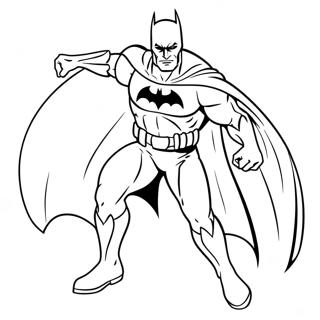 Batman In Action Coloring Page 432-347