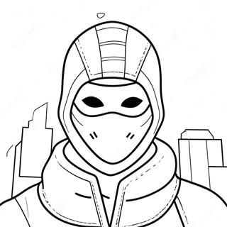 Fortnite Ninja Coloring Pages