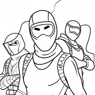 Fortnite Ninja Coloring Page 43312-36051