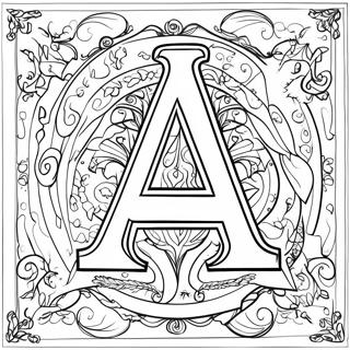 Aleph Bet Coloring Pages