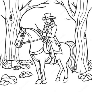 Sleepy Hollow Coloring Page 43332-36059