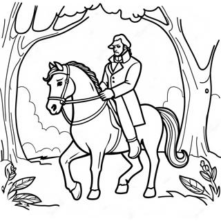 Sleepy Hollow Coloring Page 43332-36060