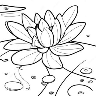 Lily Pad Coloring Page 43362-36091